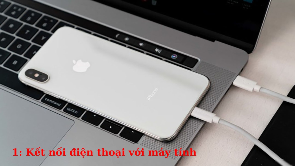 Kết nối iPhone với máy tính