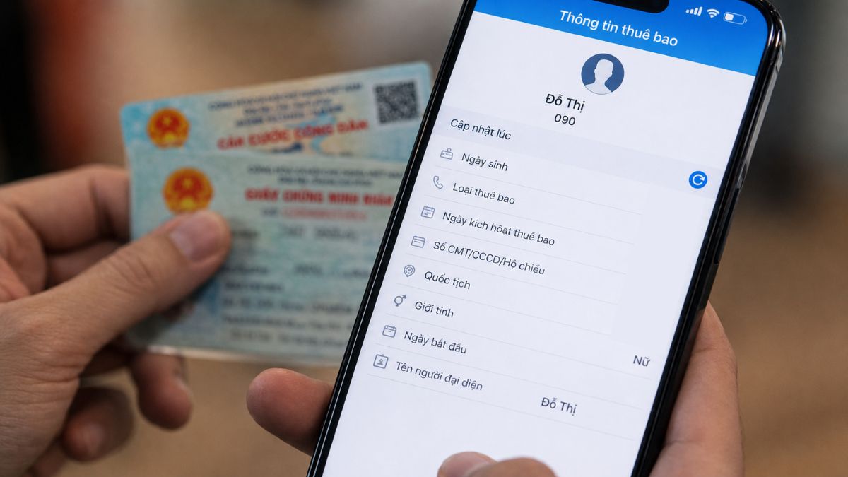 Trường hợp SIM bị khóa do chưa đăng ký chính chủ