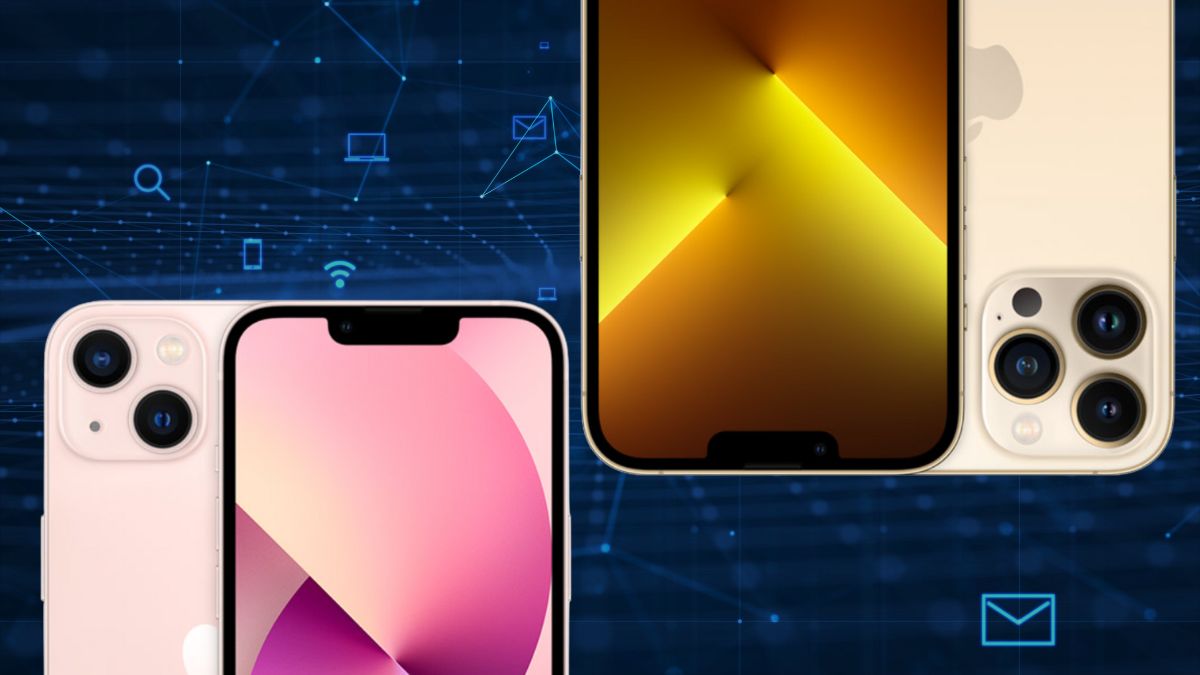So sánh ngoại quan giữa iPhone 13 và iPhone 13 Pro Max