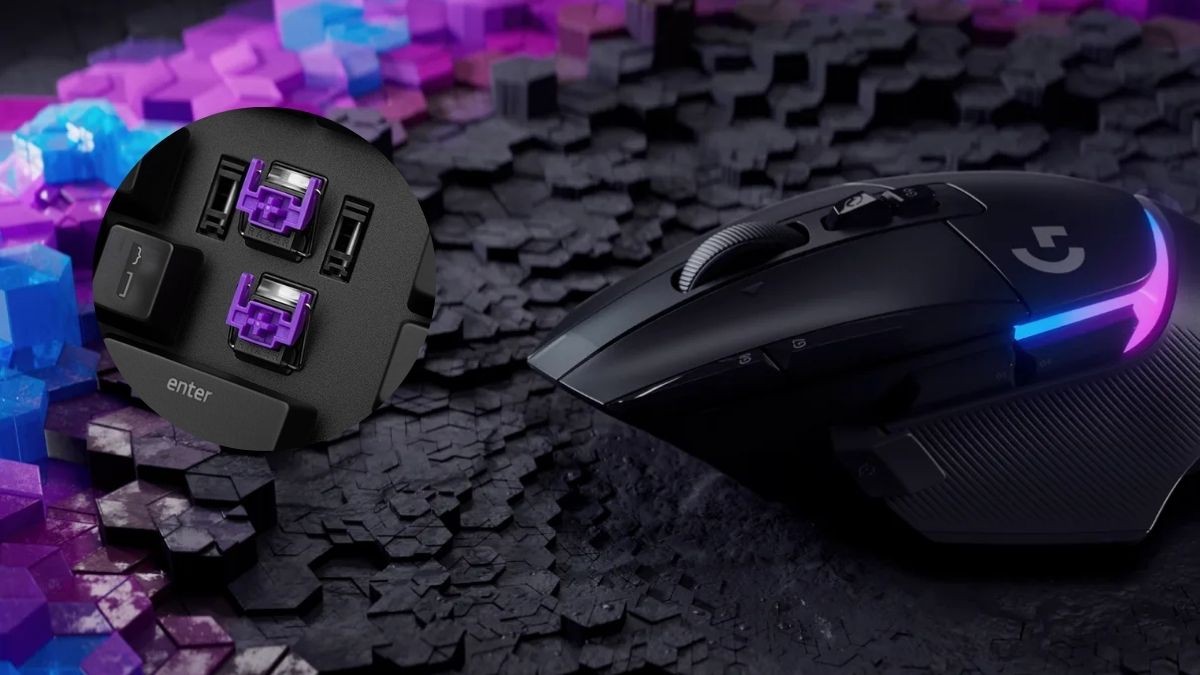 Logitech là một trong những thương hiệu switch quang học nổi tiếng