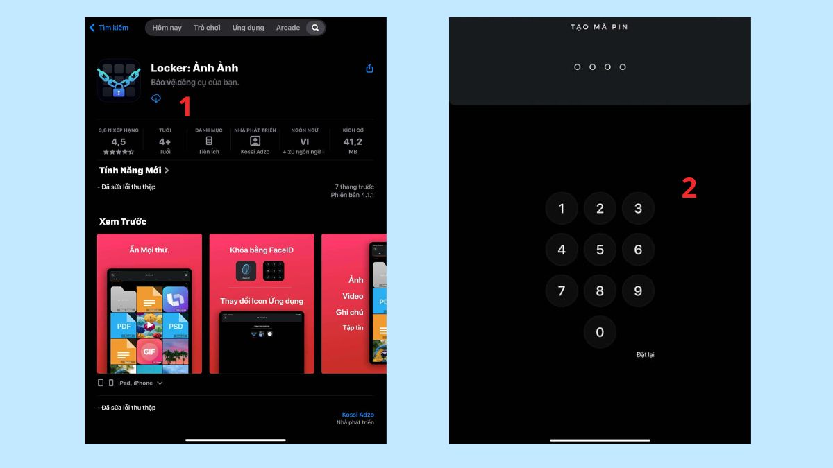 Tải app Locker: Ảnh Ảnh
