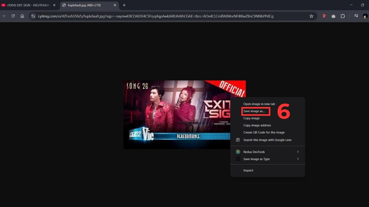Lưu hình ảnh về máy