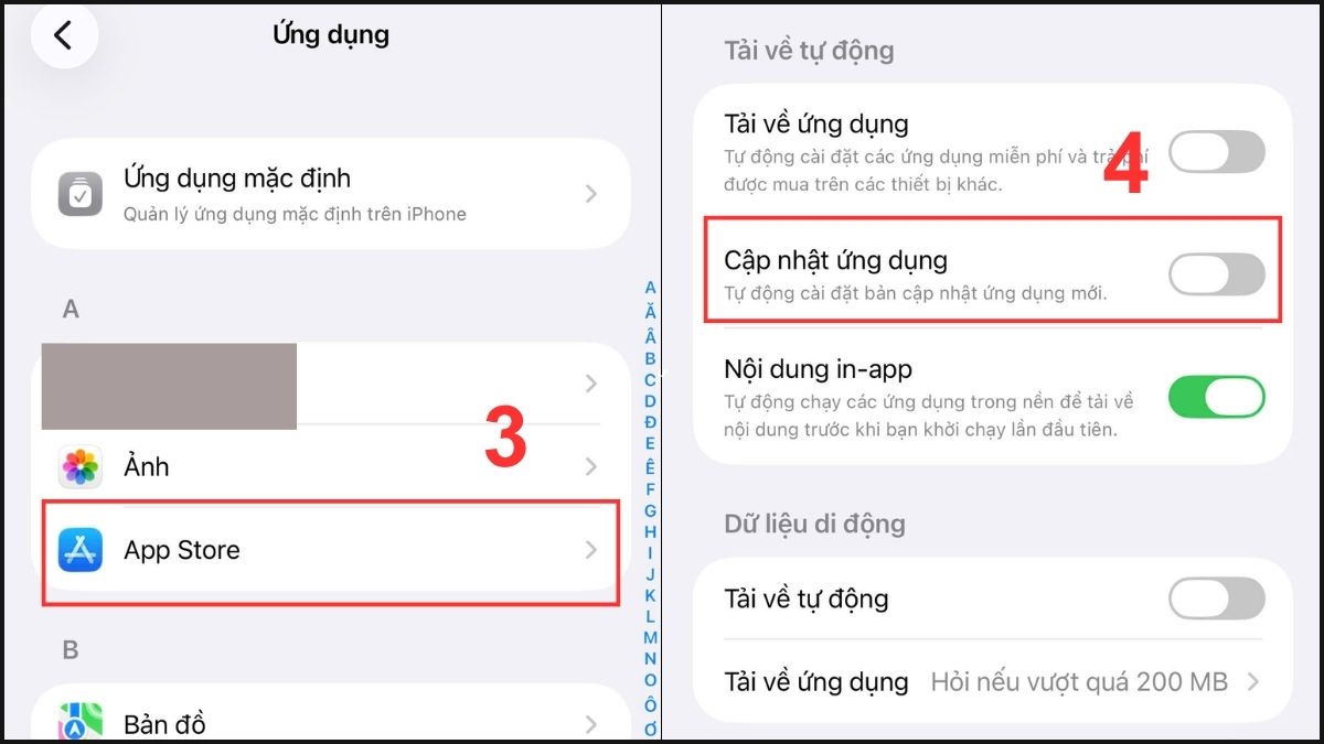 Tắt bằng cách gạt công tắc sang trái