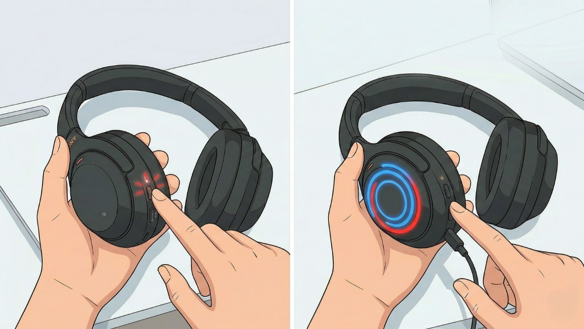 Đặt lại tai nghe về chế độ cài đặt gốc