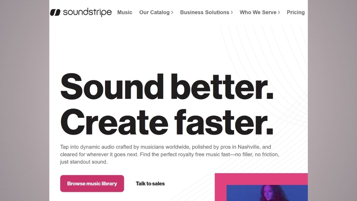 Kho nhạc Youtube Soundstripe