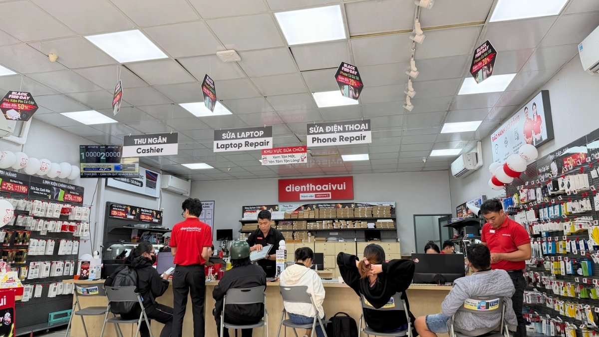 Điện Thoại Vui là địa chỉ sửa chữa máy Samsung uy tín