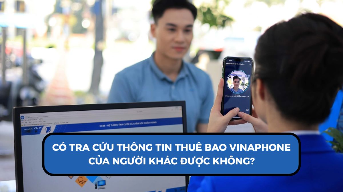 Người dùng không thể tự tra cứu thông tin người khác
