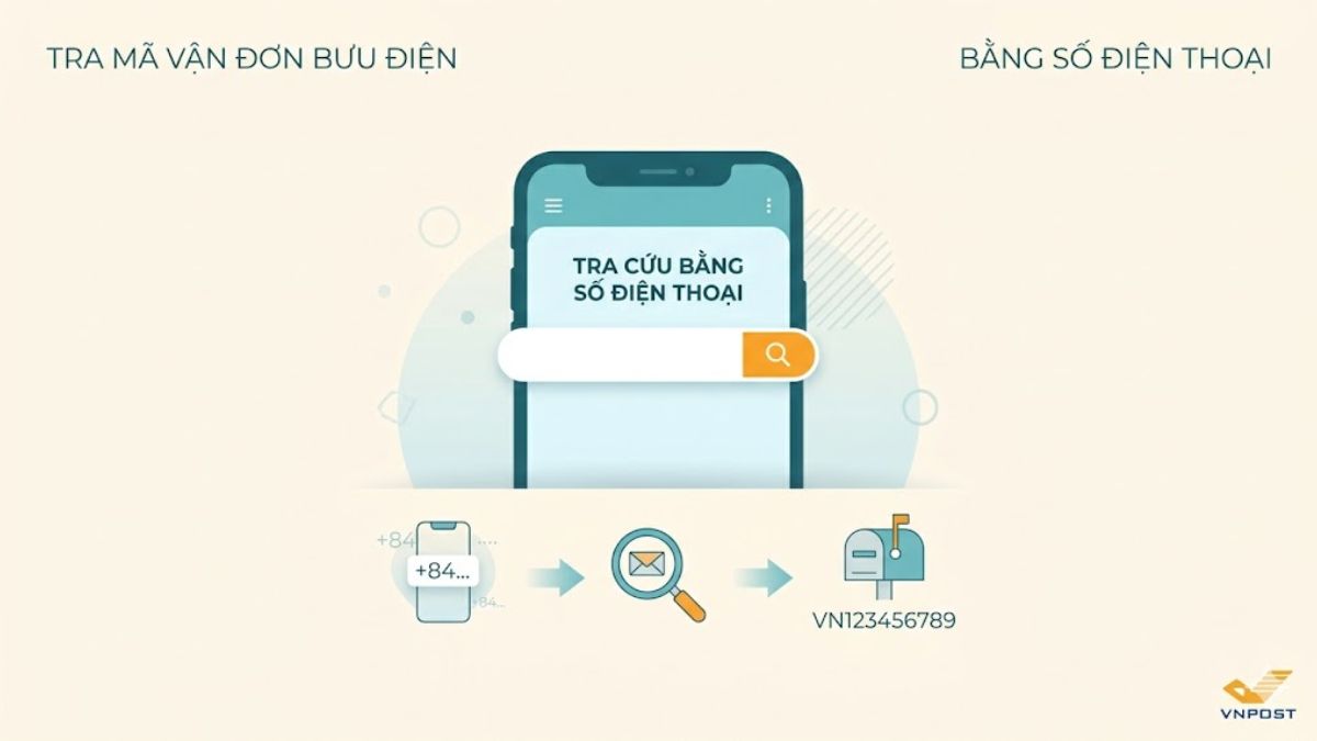 Cách tra mã vận đơn bưu điện bằng số điện thoại đơn giản