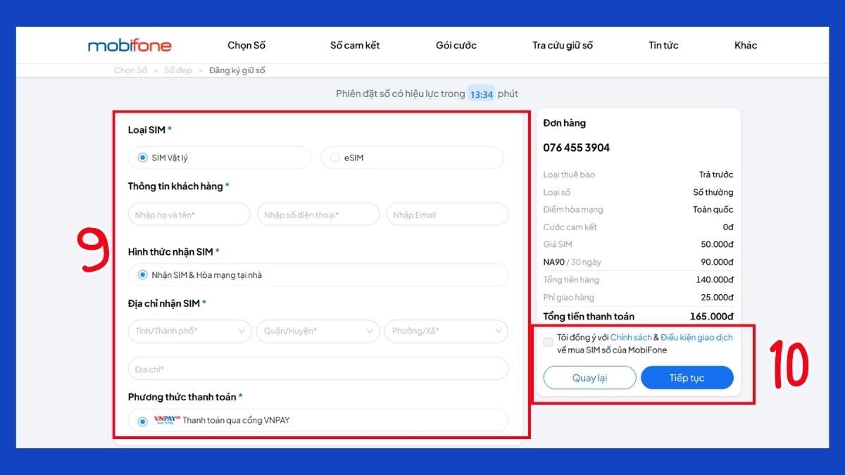 mua SIM 012 mobifone
