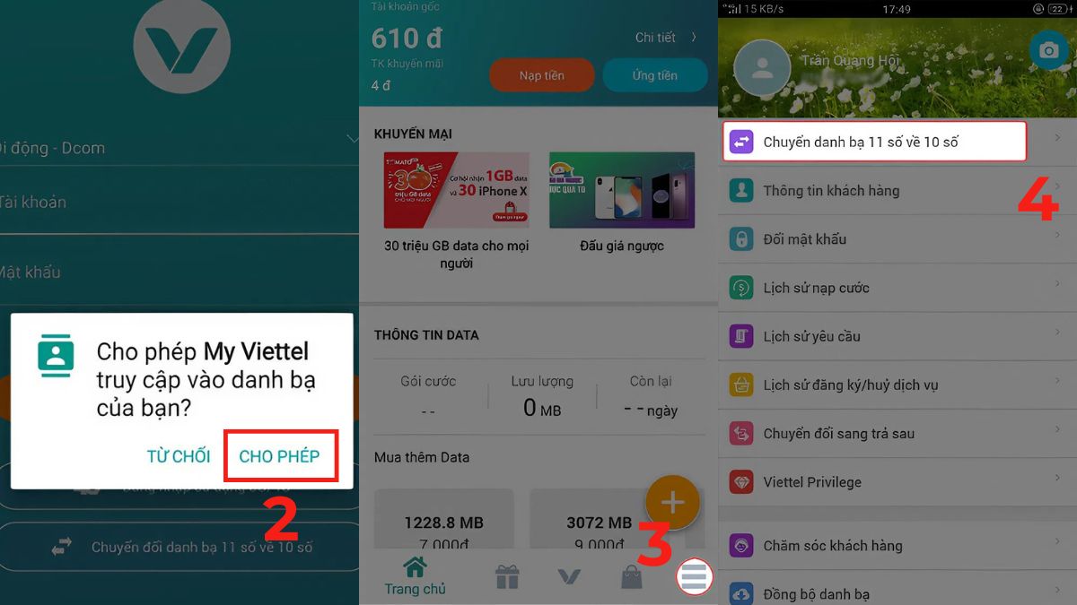 đổi đầu số 016 trên my viettel