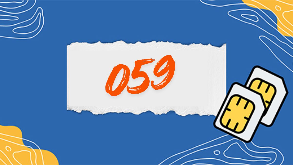 đầu số 059 