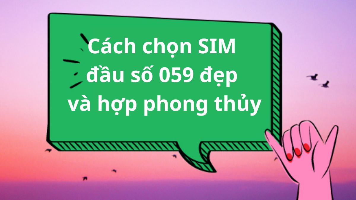 SIM đầu số 059