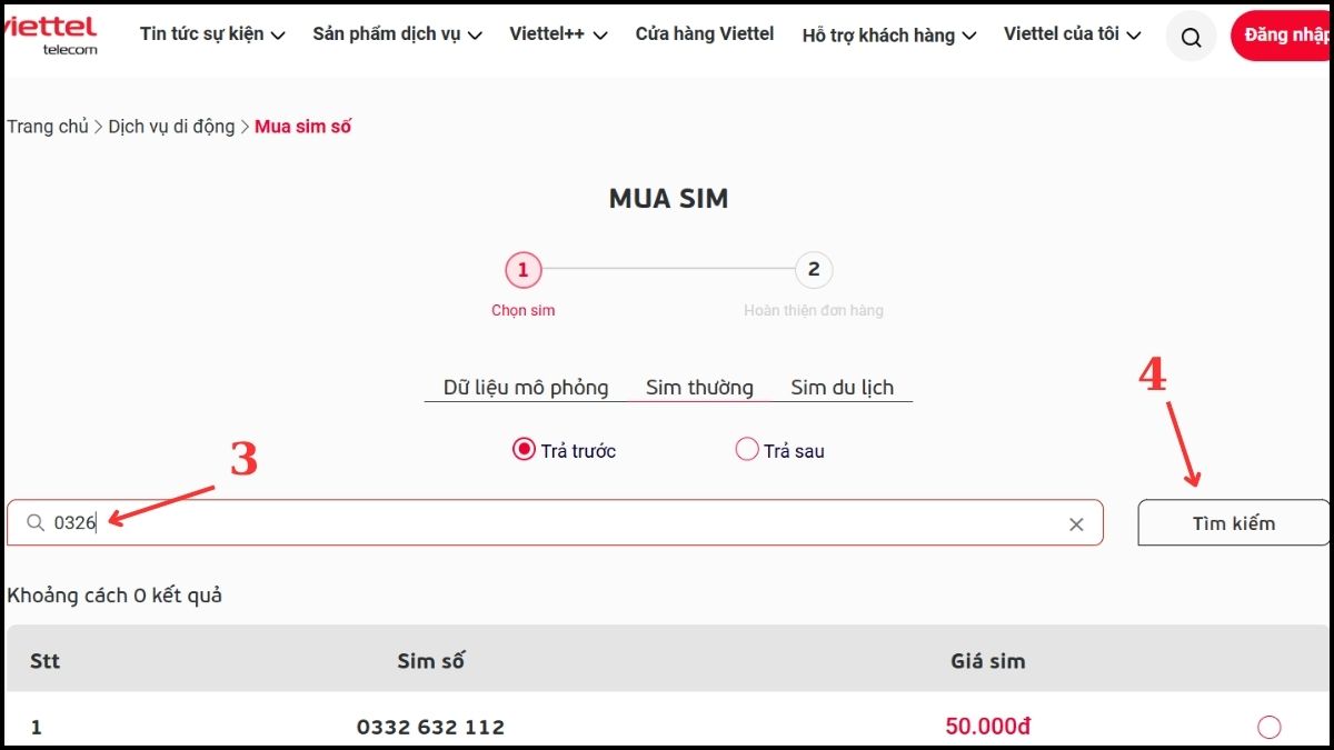 Đầu số Viettel