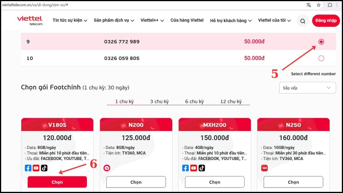 sim viettel