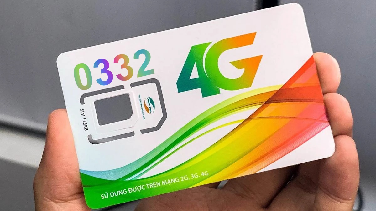 SIM đầu số 0332