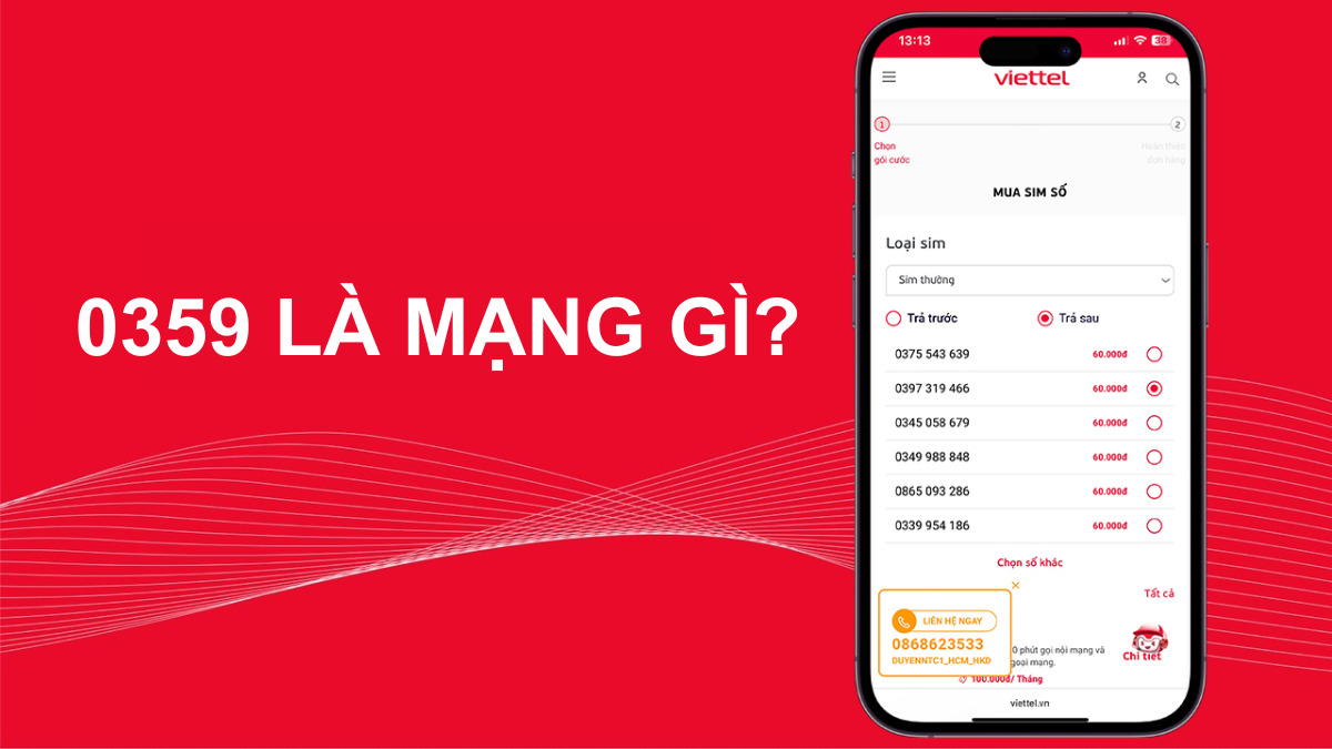 0359 là mạng gì? Ý nghĩa phong thủy và cách chọn SIM số đẹp