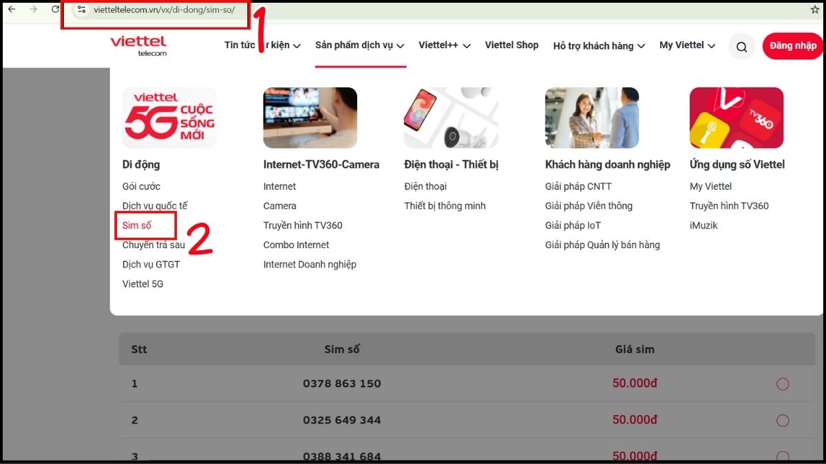 mua sim 0866 tại nhà