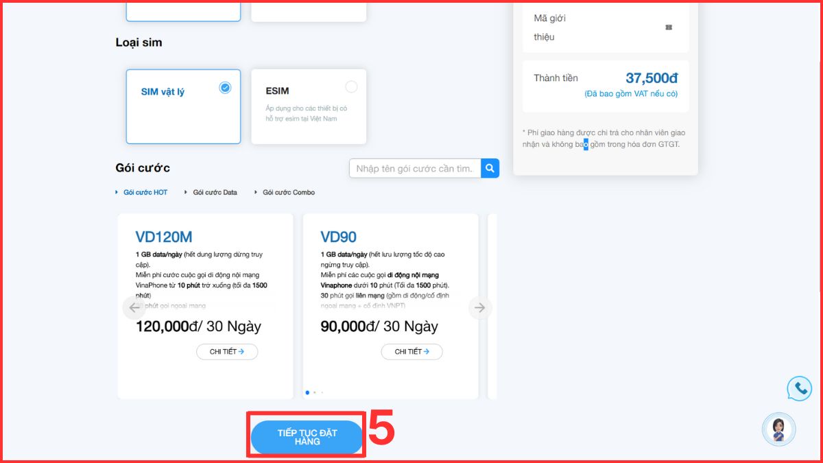 Mua SIM đầu số 094