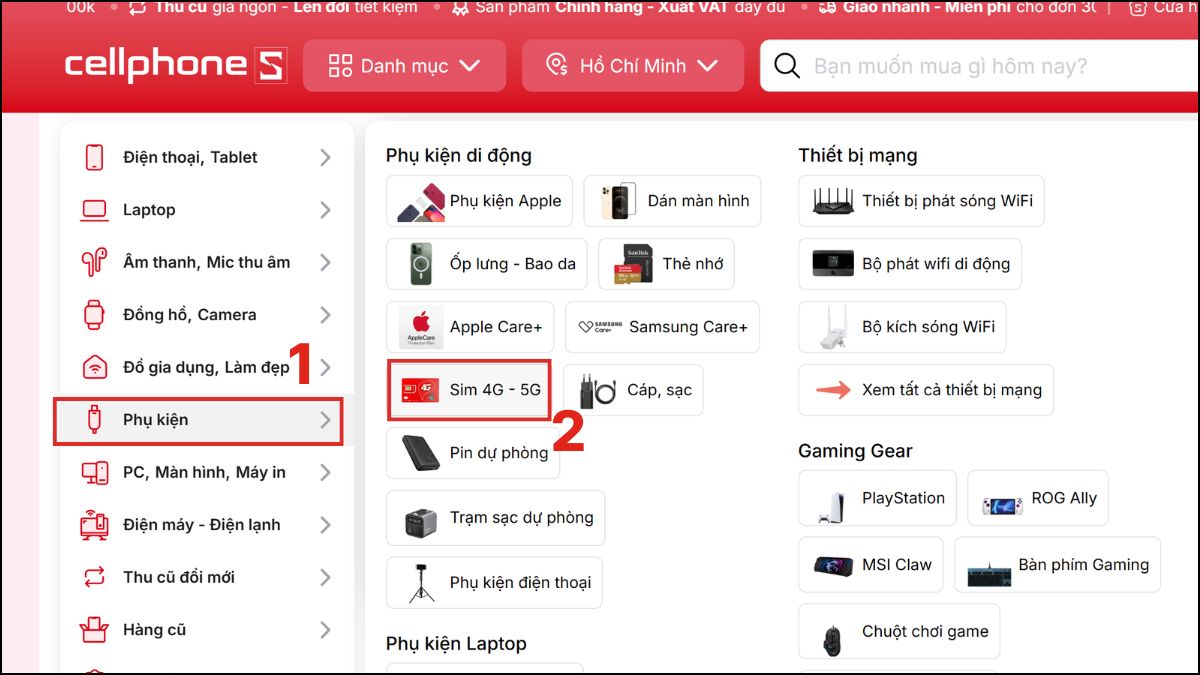 mua sim 0979 ở cellphones
