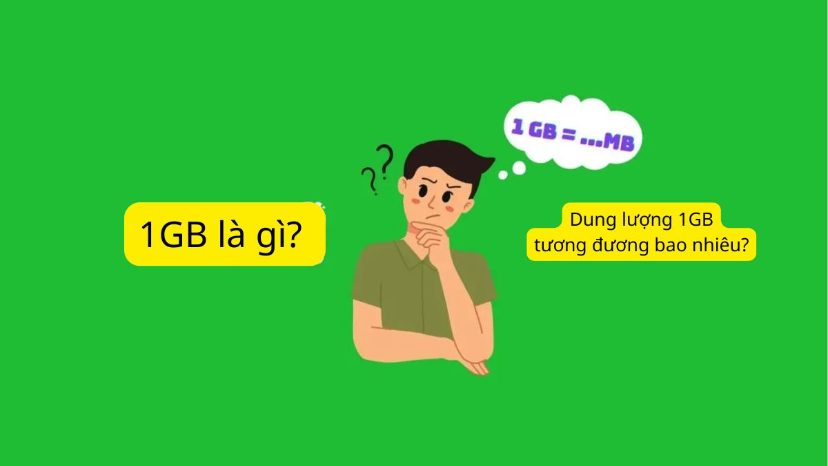 1gb dùng được bao lâu