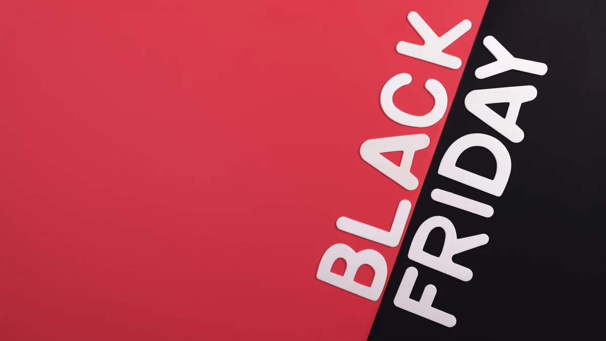 background Black Friday đơn giản mẫu 3