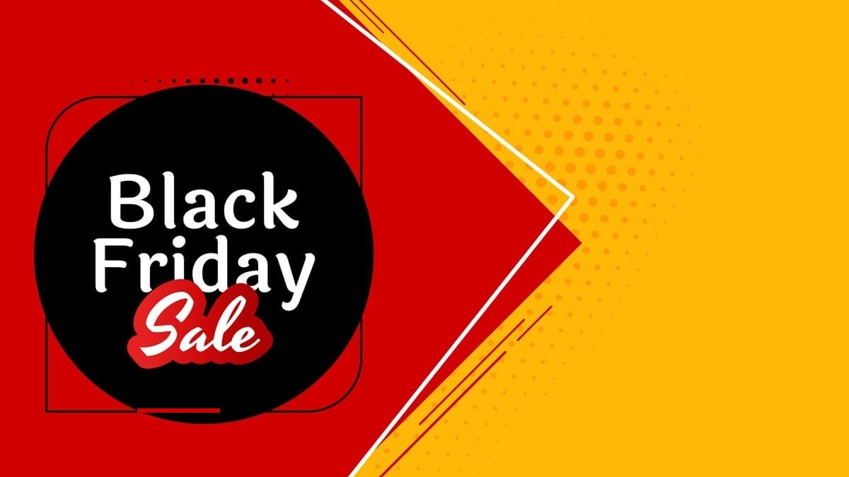 background Black Friday đơn giản mẫu 4
