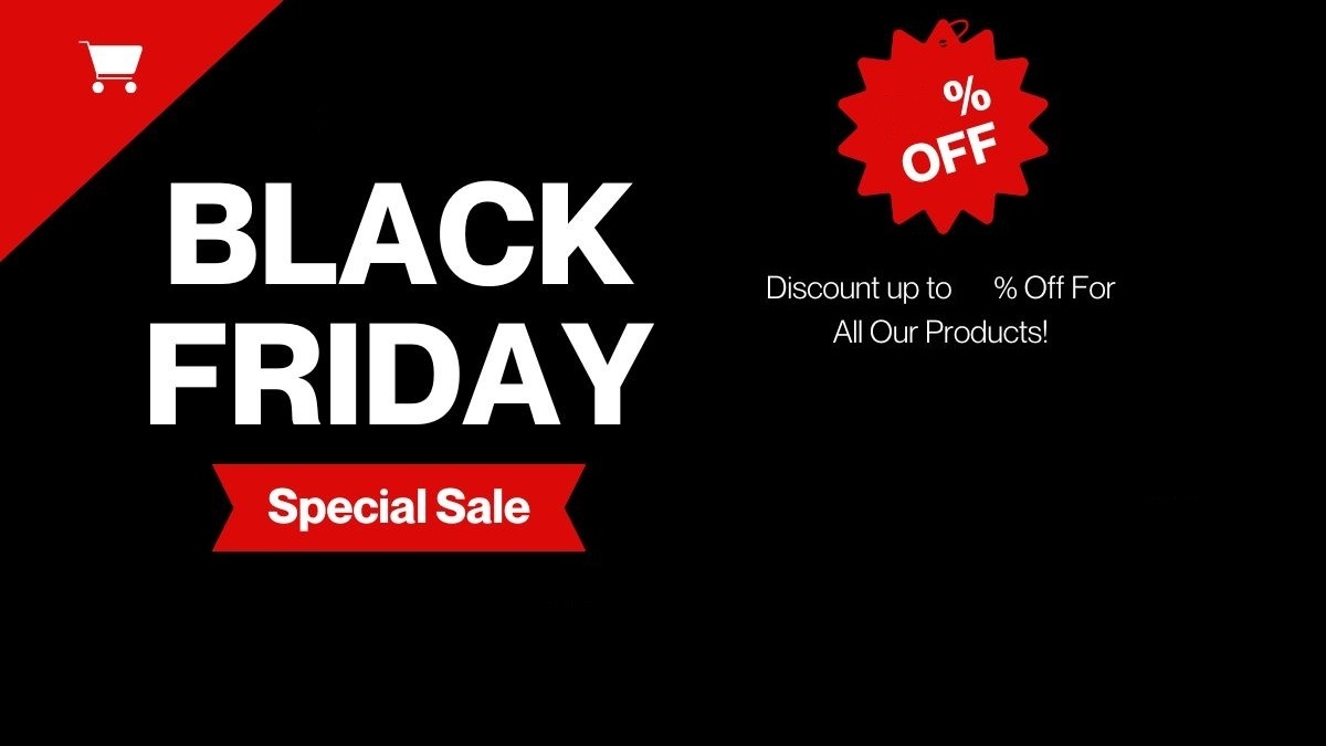 background Black Friday sale mẫu 2
