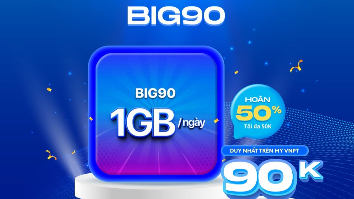 gói BIG90 VinaPhone