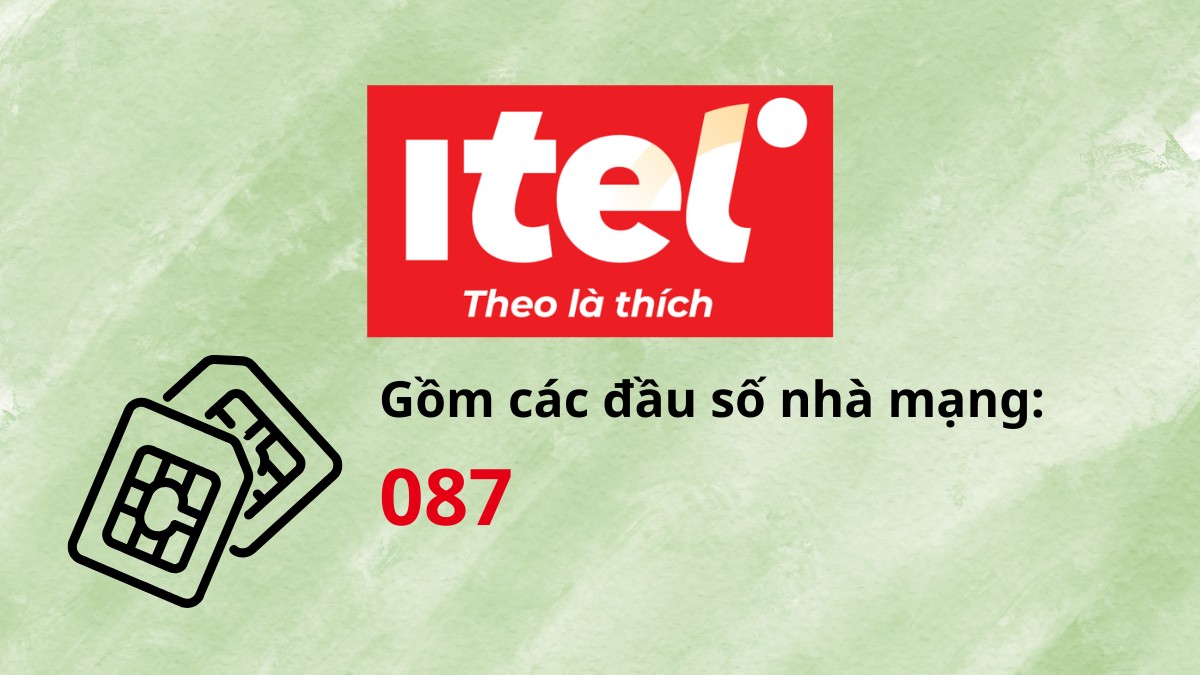 Các đầu số nhà mạng Itelecom