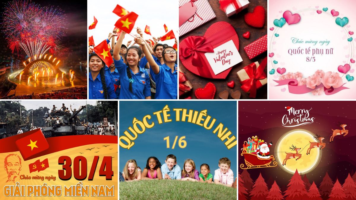 các ngày lễ trong năm