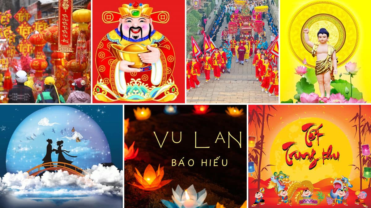 các ngày lễ trong năm âm lịch