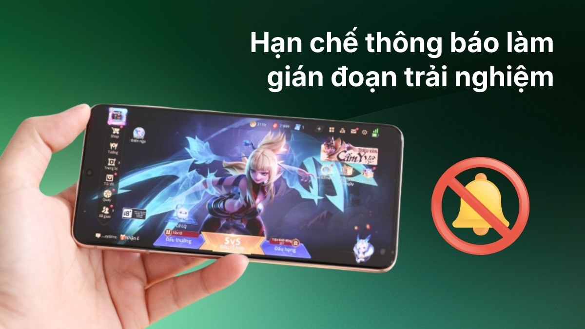 cách mở không gian trò chơi realme