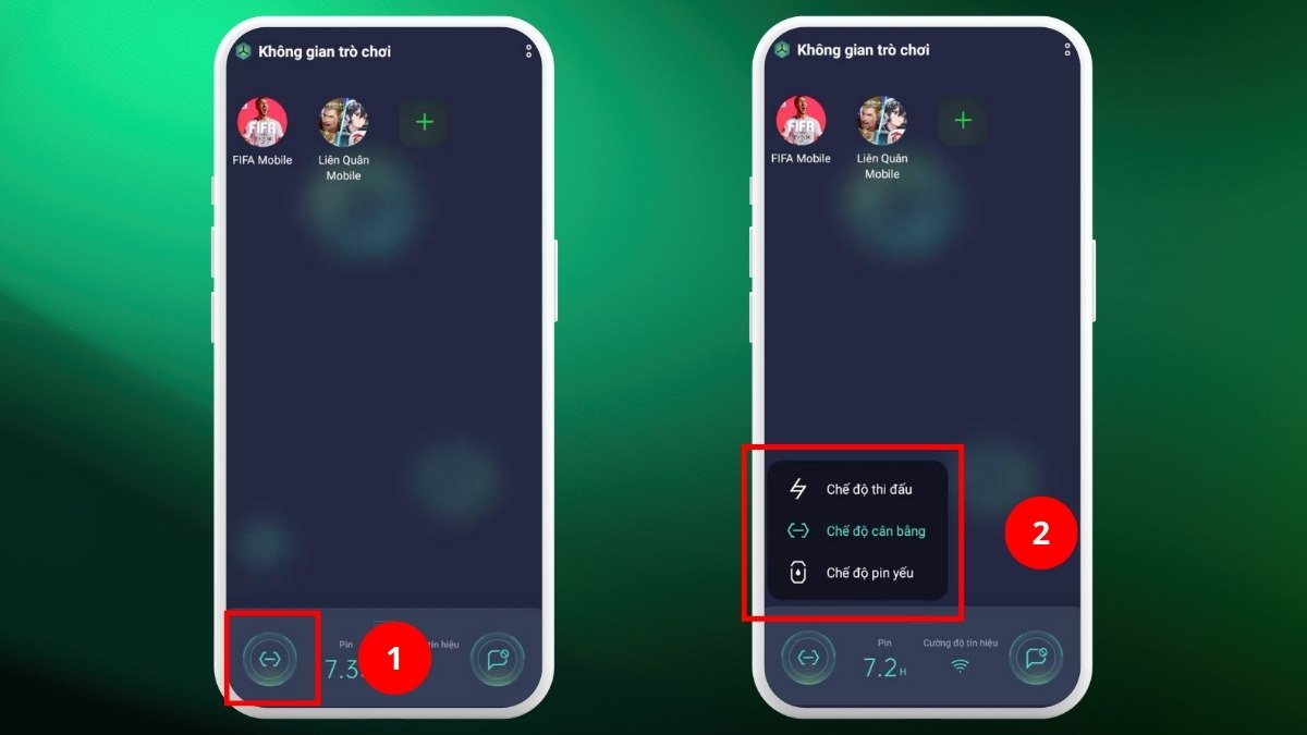 bật gaming mode realme