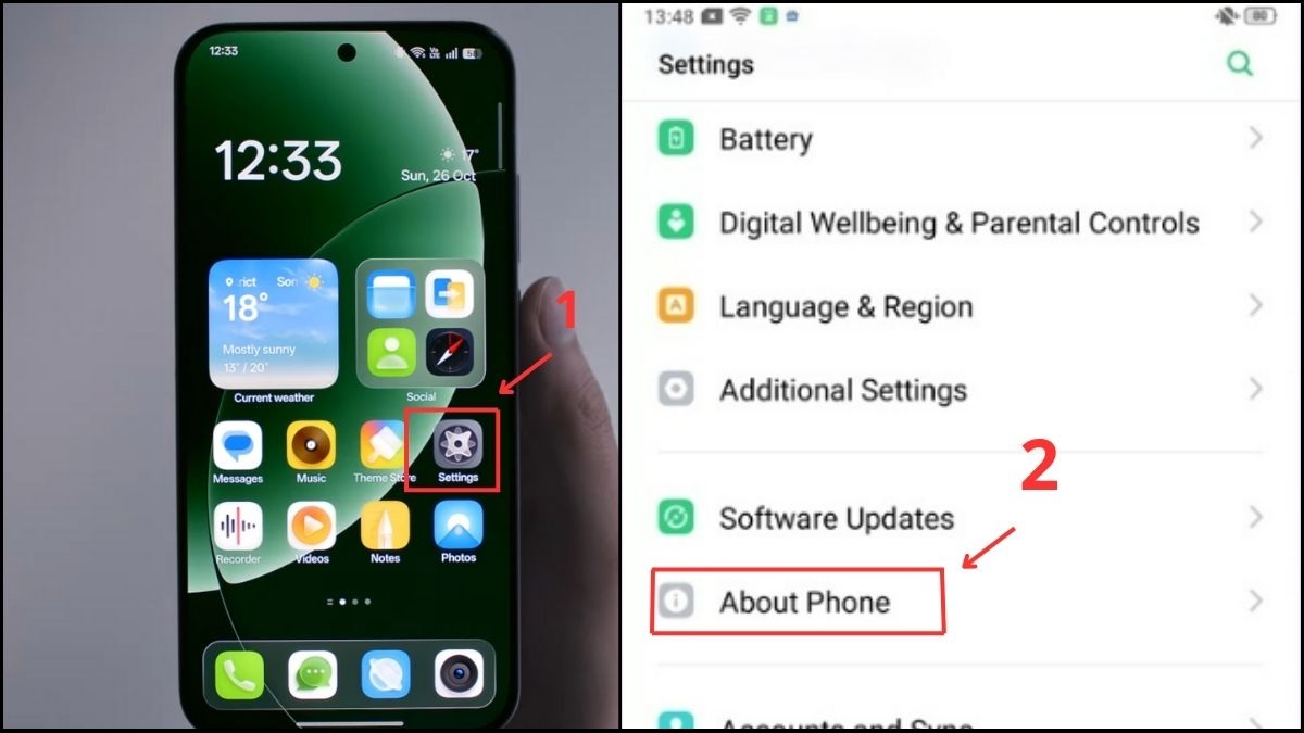 bật tùy chọn nhà phát triển trên realme