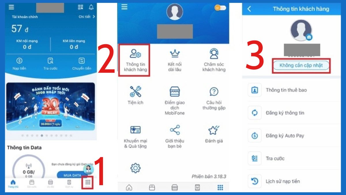 kiểm tra sim chính chủ mobifone