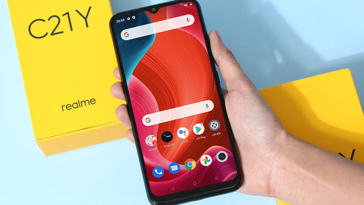 cách chạm 2 lần mở màn hình realme c21y