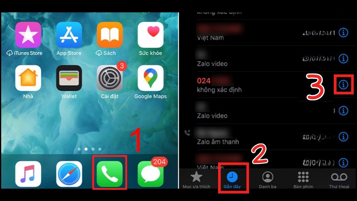 cách chặn cuộc gọi đòi nợ iphone