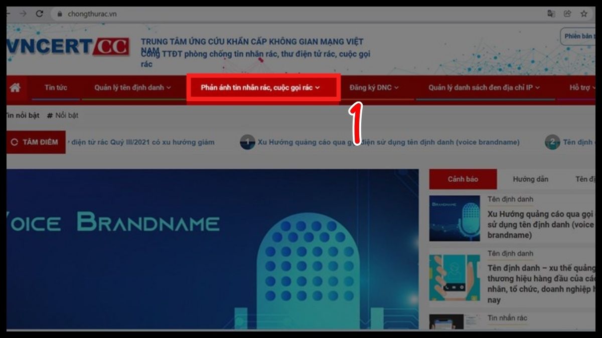 Chặn cuộc gọi đòi nợ trên VNCERT