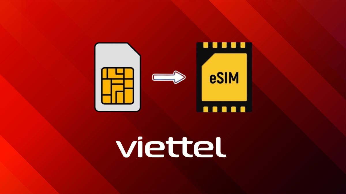 chuyển đổi esim viettel