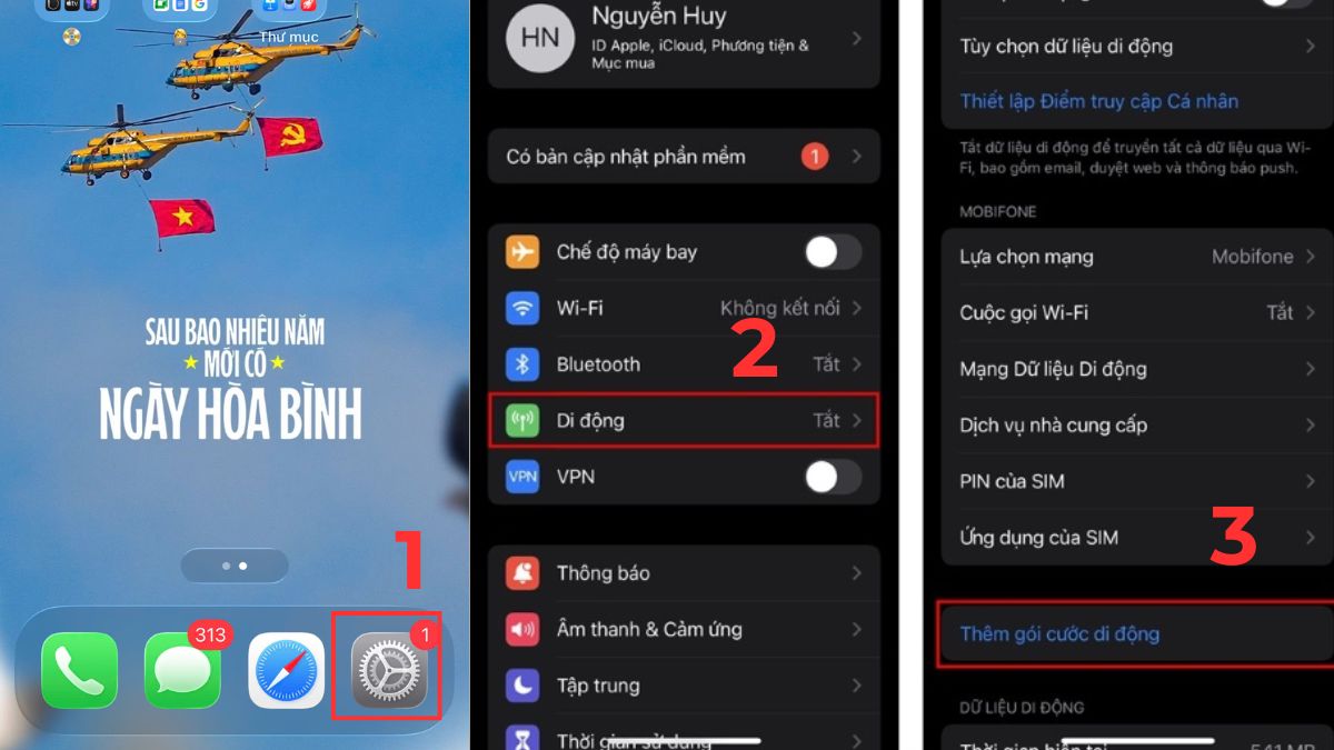 cách chuyển đổi esim viettel qua máy khác