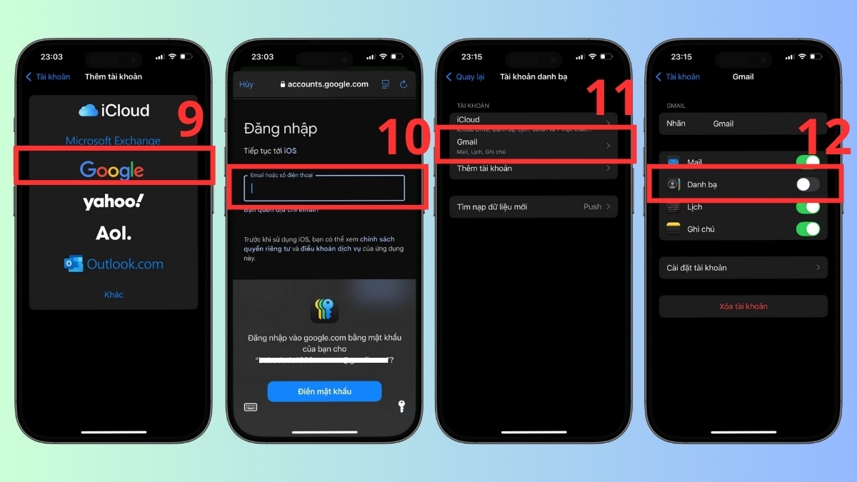chuyển dữ liệu từ realme sang iphone bằng app