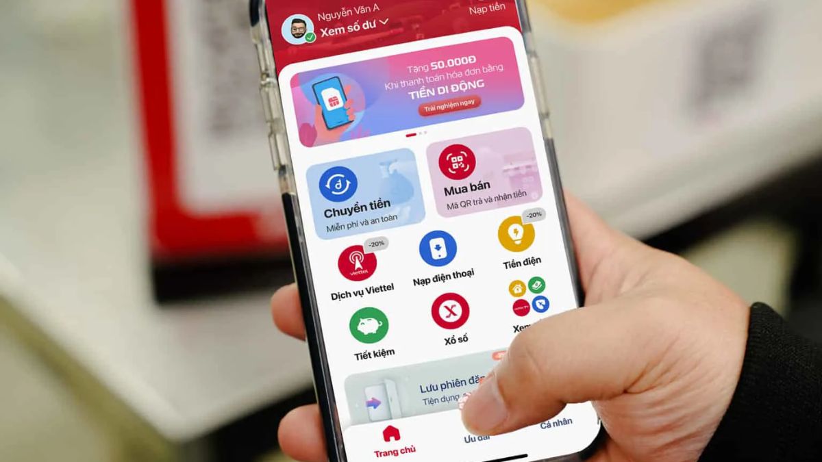 cách chuyển tiền viettel my viettel
