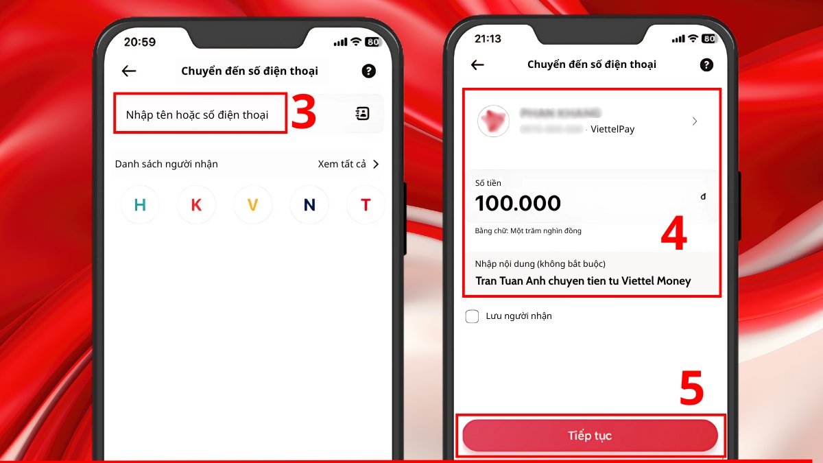 cách chuyển tiền từ sim sang viettel money