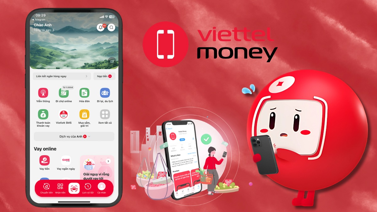 tăng hạn mức chuyển tiền viettel money