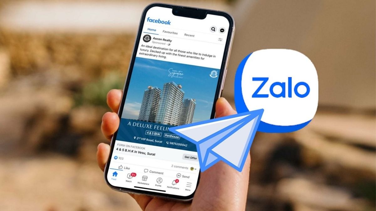  đăng bài cùng lúc zalo và facebook