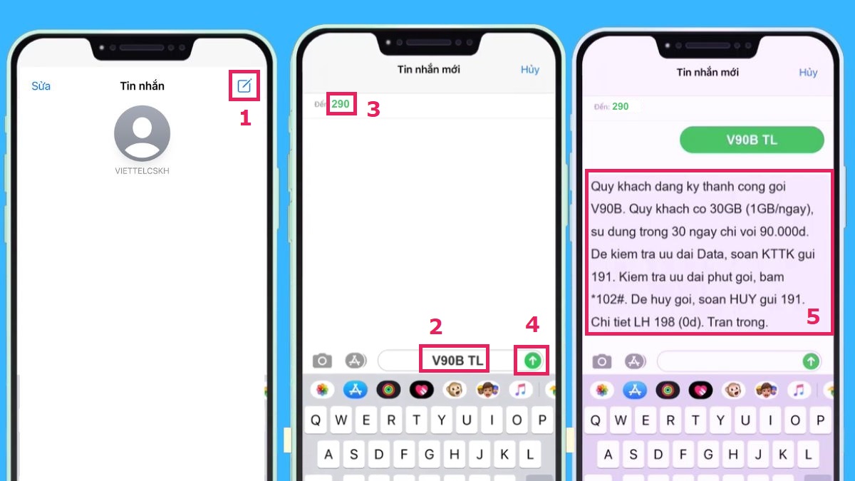 gói V90B và V90C Viettel
