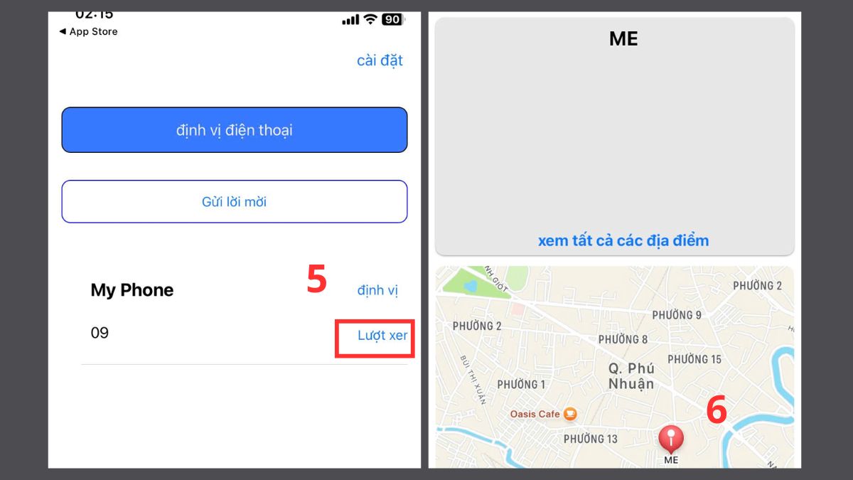 cách định vị số điện thoại viettel