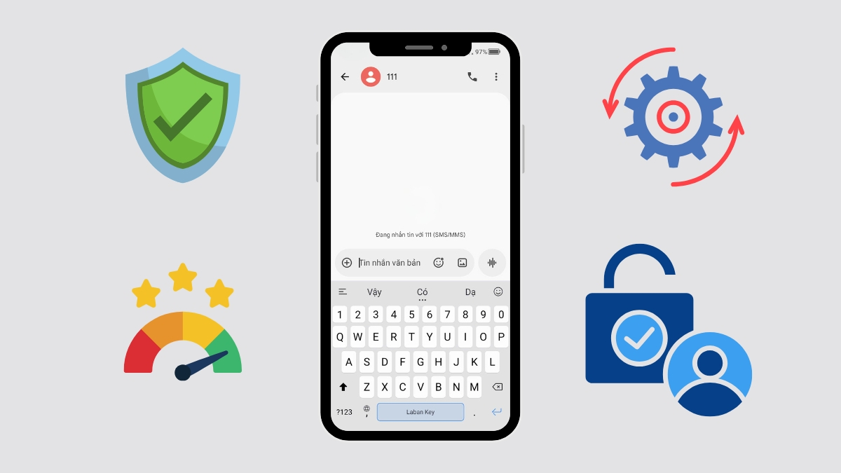cài đặt bàn phím điện thoại realme