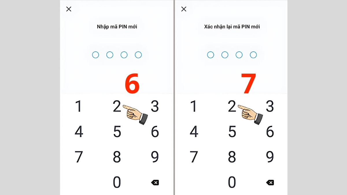 thay đổi mã pin tin nhắn ẩn Zalo