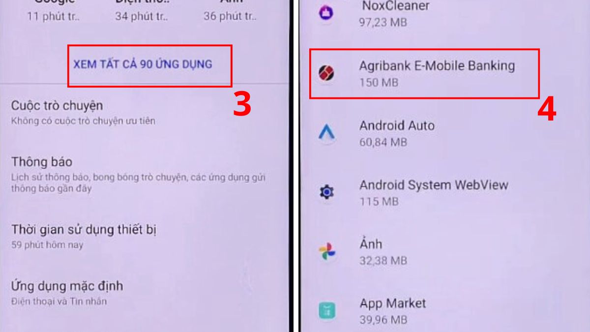 cách giải phóng dung lượng điện thoại realme